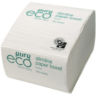 Half wipes slimfold paper towels - PureEco