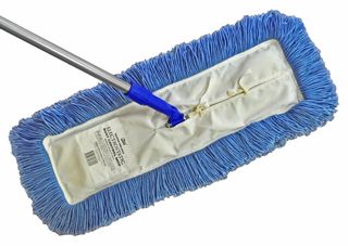 Edco Dust Control Mop Small (30X10cm) Complete With Head And Handle, Pack 4 - Edco