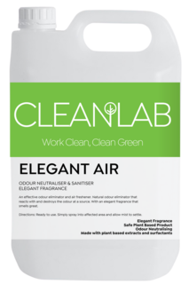 ELEGANT AIR Odour Neutraliser & Sanitiser Elegant Fragrance 5L - CleanLab