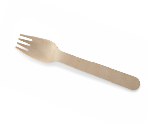16cm Wooden Fork - BioPak